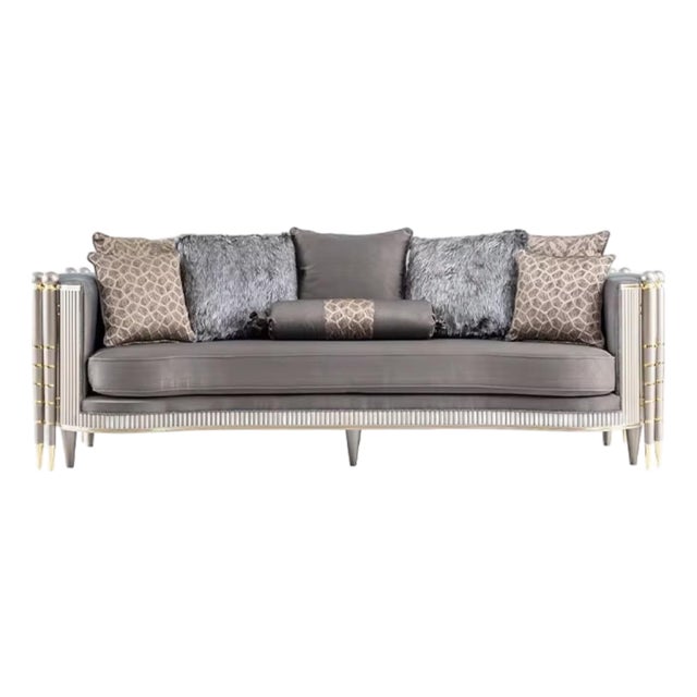 Small – Maison Velour Imperial Luxe Sofa For Sale