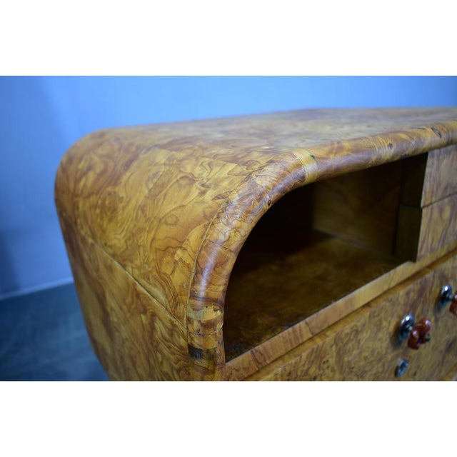 Art Deco Bedside Tables, Former Czechoslovakia, 1930s, Set of 2 For Sale - Image 17 of 18