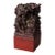 Antique Chinese Carved Hardwood Figural Group With Dragons, Circa 1920 For Sale