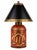 Vintage English Tole Tea Canister Lamp For Sale - Image 11 of 11