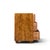 Henredon Henredon Campaign Mid Century Oak and Brass Lowboy Dresser For Sale - Image 4 of 11