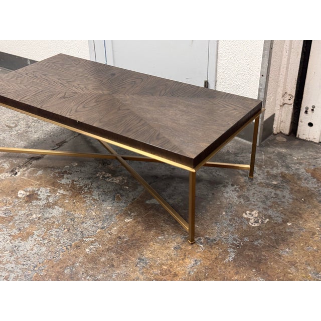 Bassett Furniture Axel Coffee Table For Sale - Image 11 of 12