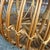 Wood Franco Albini Style Rattan Ottoman in Lobster Pot Design For Sale - Image 7 of 12