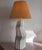 Vintage American Postmodern Textured Plaster Zig Zag Lamp, 1980s For Sale - Image 4 of 10