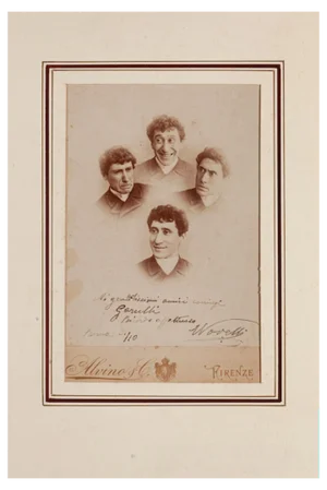 Ermete Novelli, Grande Comico, Original Photograph, Late 19th Century