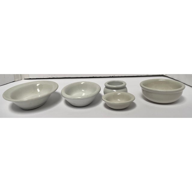 Ceramic 1960s Mid-Century Modern White Ironstone Restaurant-Ware - Collection of 29 Pieces For Sale - Image 7 of 9