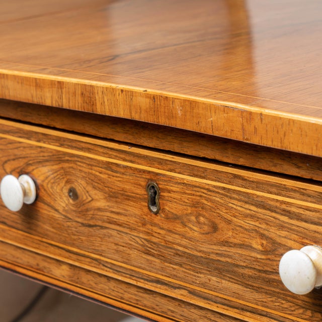 19th Century English Georgian Brazilian Rosewood Sofa Table, C. 1800 For Sale - Image 5 of 8