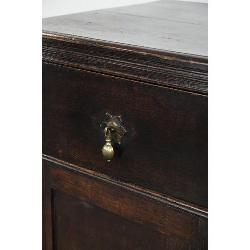 Antique English Two-Door Cabinet, 1700s For Sale - Image 9 of 12