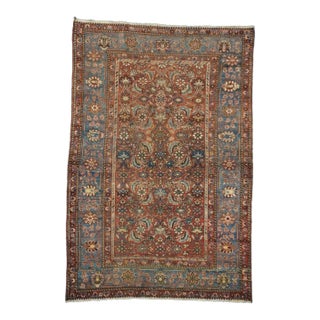 Antique Malayer Rug 3'11'' x 5'7'' For Sale