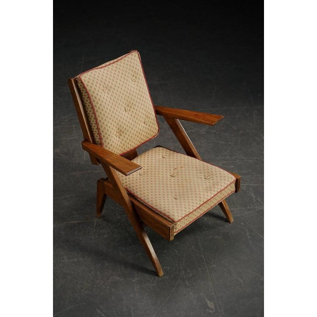 Mid-Century Armchair, 1950s For Sale - Image 6 of 14
