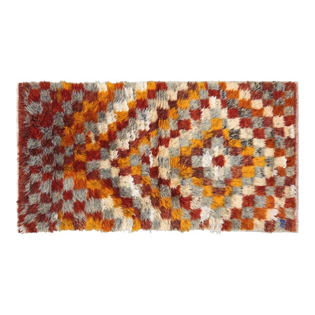 1960s Turkish Tulu Rug For Sale