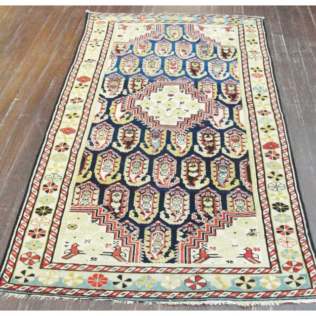 Late 19th Century Antique Caucasian Khile (Kuba District) Rug For Sale - Image 5 of 9