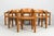 Set of six armchairs by rainer daumiller for hirtshals sawmill, denmark, 1970s. Constructed of solid, clear-lacquered pine...