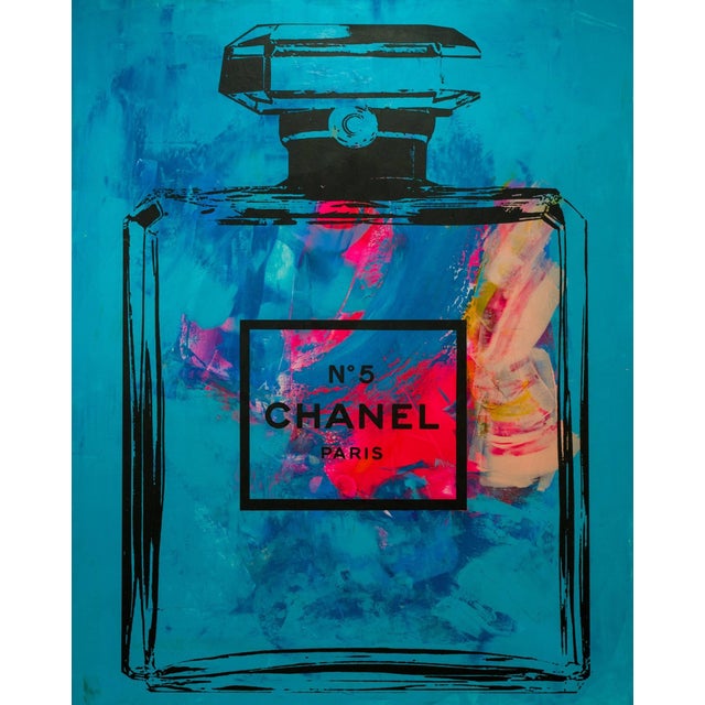 Chanel Painting by Dane Shue For Sale