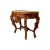 Early 20th Century Heavily Carved Rococo Wood Console Table For Sale In Raleigh - Image 6 of 11