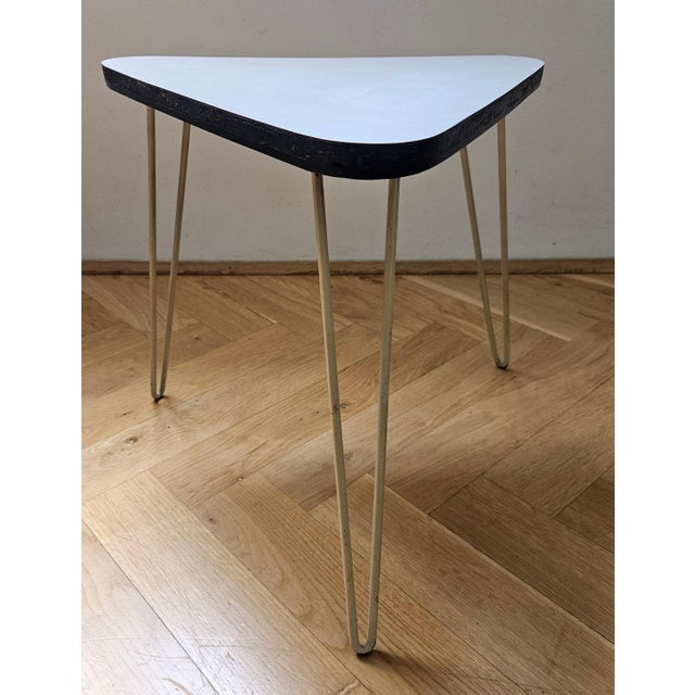 1970s Mid-Century Tripod Flower or Side Table from Uluv, 1970s For Sale - Image 5 of 15