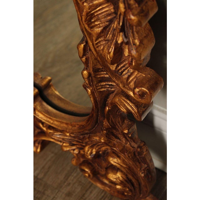 John Richard Rococo Style Gilt Carved Frame Wall Mirror For Sale - Image 17 of 18