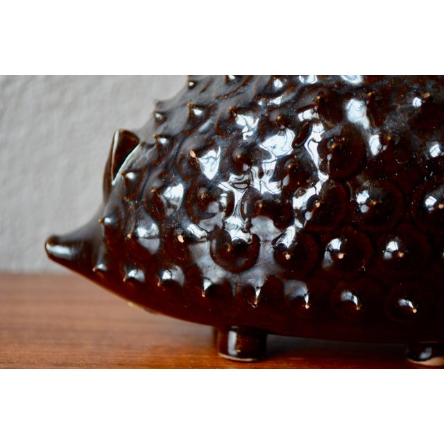 1950s Mid-Century Ceramic Hedgehog Figurines from Jupiler, Set of 4 For Sale - Image 5 of 14