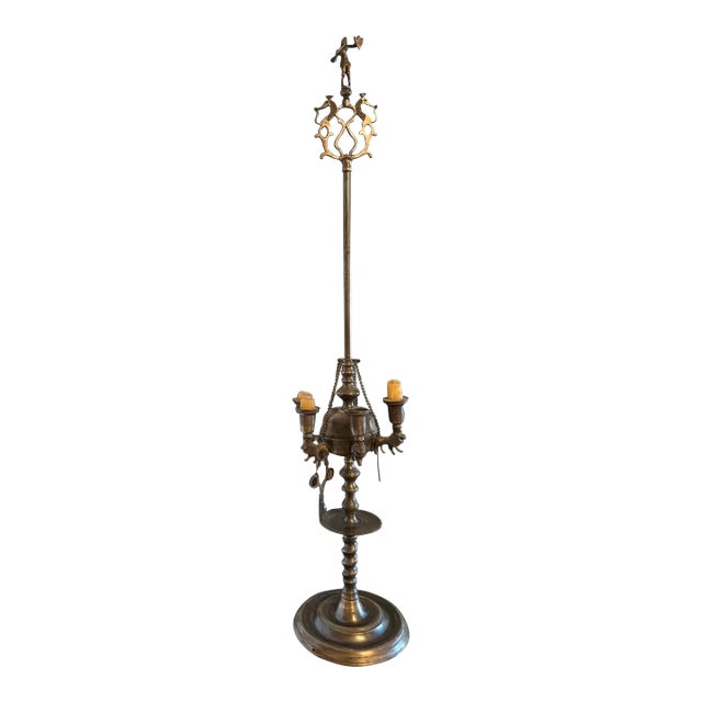 Late 19th Century Medieval Themed Candelabra For Sale