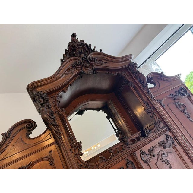 Baroque Pfeiferl Topboard Buffet, 1880s For Sale - Image 9 of 18