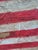 1980s Monumental Custom Made Hand Painted Draped Canvas Distressed American Flag Hope Wall Painting Art For Sale - Image 14 of 17