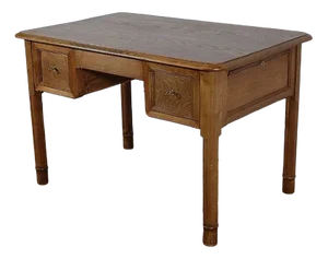 Oak Community Desk, Late 19th Century