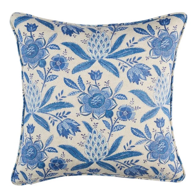 This pillow features Lafayette Botanical with a self-welt finish. Inspired by a turn-of-the-18th-century French chintz,...