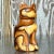 Vintage Boho Carved Wood Cat For Sale In West Palm - Image 6 of 8
