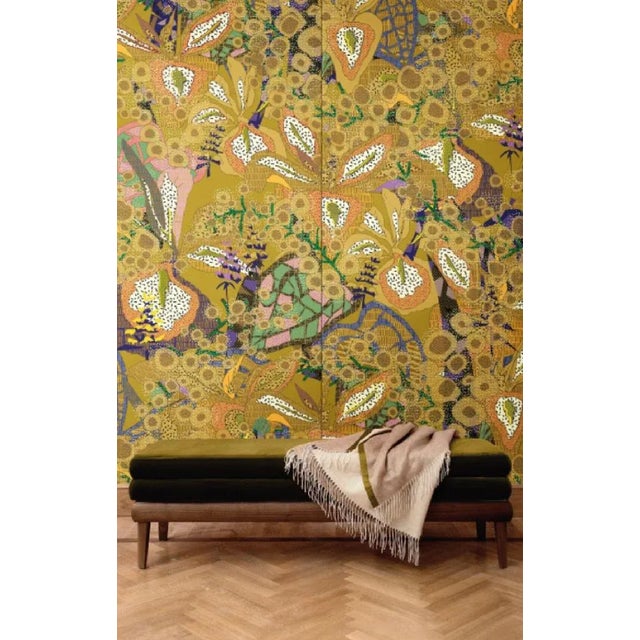 Contemporary 72 Kō Geishi-Ayame Gold Panel by Ginette Caron and Masami Moriyama for Midsummer-Milano For Sale - Image 3 of 4