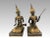 Vintage Thai Bronze & Gilt Female Figure, the Klong Yao Musician Statue / Sculpture For Sale - Image 11 of 13