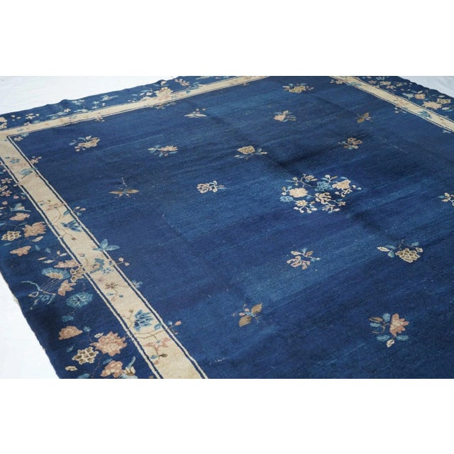 Antique Peking Rug 9'2'' x 11'8'' For Sale - Image 10 of 12