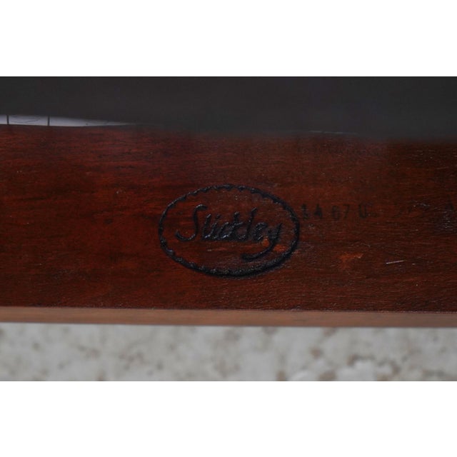 Set of 6 Stickley Cherry Metropolitan Dining Chairs For Sale - Image 11 of 18