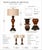 Late 20th Century Vintage Neoclassical Revival Faux Walnut Table Lamps — Pair of 30” Architectural Regency Lamps For Sale - Image 5 of 5