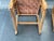 Vintage Mid-Century Ranch Oak Leather Strapped Arm Chairs - A Pair For Sale - Image 10 of 11