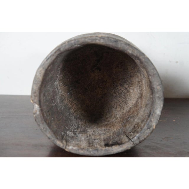 Early 20th Century Antique Early 20th Century African Mali Dogon Ceremonial Tribal Carved Container Lidded Vessel For Sale - Image 5 of 13