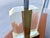 Metal 1970s Mid Century Modern Lucite and Brass Table Lamp by Charles Hollis Jones For Sale - Image 7 of 9