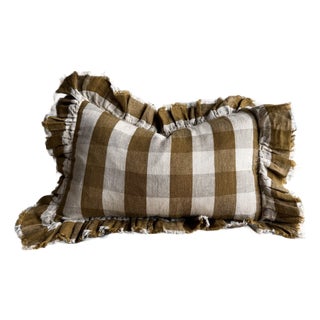 French Linen Boudior Cover – Boho Havane For Sale
