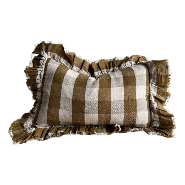 French Linen Boudior Cover – Boho Havane For Sale