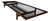 Large Coffee Table in Rosewood and Glass by Joaquim Tenreiro, Brazil, 1950s - Lot 603 For Sale
