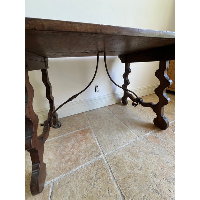 Antique 18th Century Spanish Campaign Table For Sale - Image 11 of 14