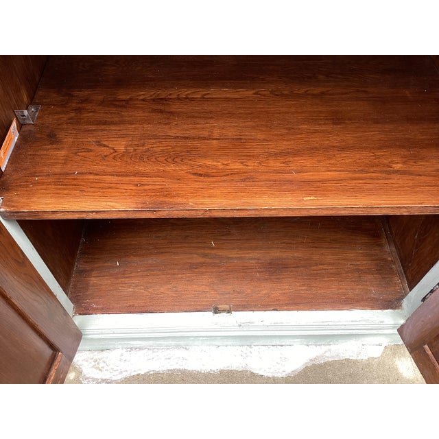 Vintage French Painted Bookcases/Pr. For Sale - Image 10 of 16
