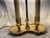 English Vintage Frederick Cooper Brass Bouillotte Table Desk Lamp Tole Shade For Sale - Image 3 of 6