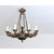 French Vintage French Empire Style Gilt Bronze & Tole Flush-Mount For Sale - Image 3 of 13