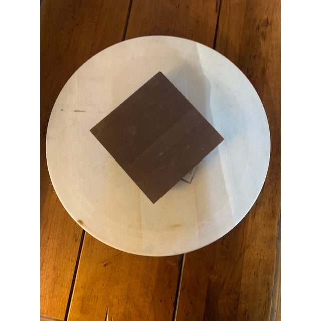 Postmodern 1960s Atapco Marble Lazy Susan For Sale - Image 3 of 5