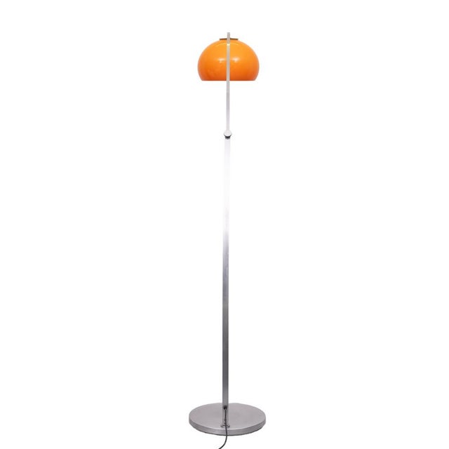 Metal Adjustable Arc Floor Lamp from Gioffredo Reggiani, Italy, 1970s For Sale - Image 7 of 15