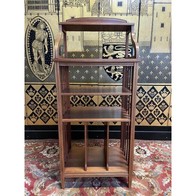 Brown Mahogany Music Cabinet For Sale - Image 8 of 8