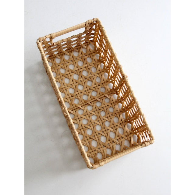 Vintage Woven Storage Basket For Sale - Image 10 of 12