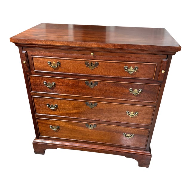 1960s Craftique Mahogany Mary Washington Bachelor’s Chest For Sale