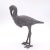 Realism Cast Iron Stork, Circa 1920 For Sale - Image 3 of 9