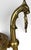 Late 19th Century Victorian Brass and Red Satin Glass Griffin Piano Floor Lamp For Sale - Image 15 of 18